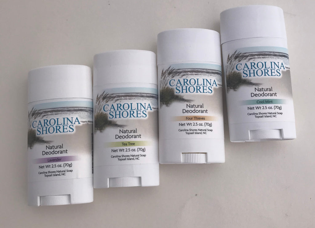 Carolina Shores Natural Soap Natural Deodorant